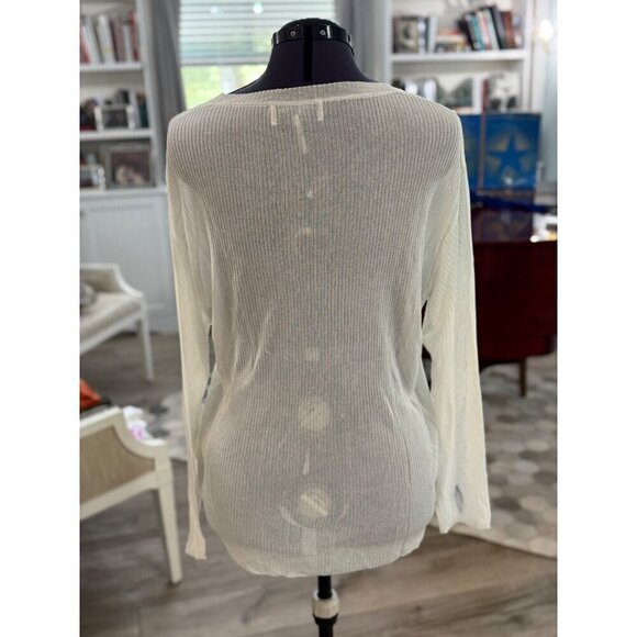 One Teaspoon Off White Amity Rib Knit Layering‎ Top S - Picture 14 of 15